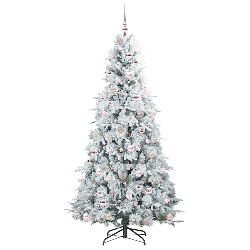 Kunstmatige Inklapbare Kerstboom Groen 210 cm PE en PVC