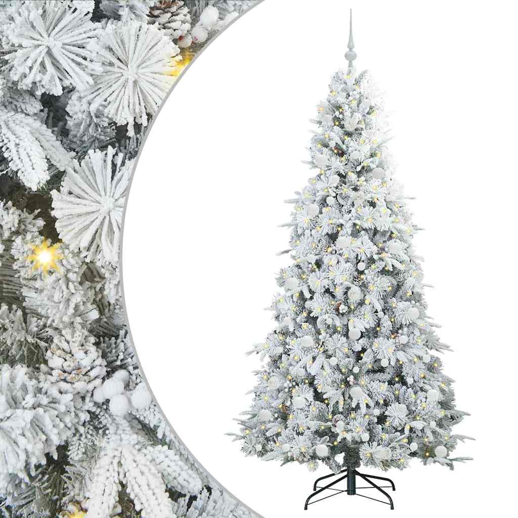 Kunstmatige Inklapbare Kerstboom Groen 210 cm PE en PVC
