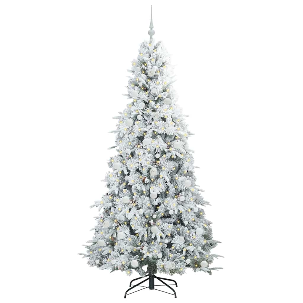 Kunstmatige Inklapbare Kerstboom Groen 210 cm PE en PVC