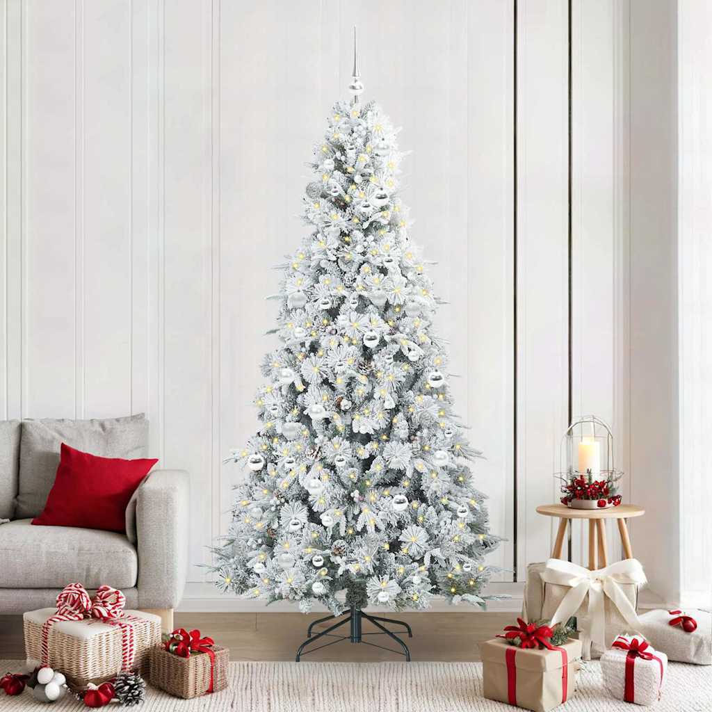 Kunstmatige Inklapbare Kerstboom Groen 210 cm PE en PVC