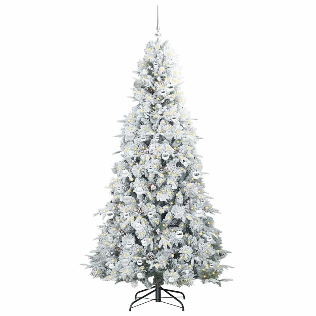 Kunstmatige Inklapbare Kerstboom Groen 210 cm PE en PVC