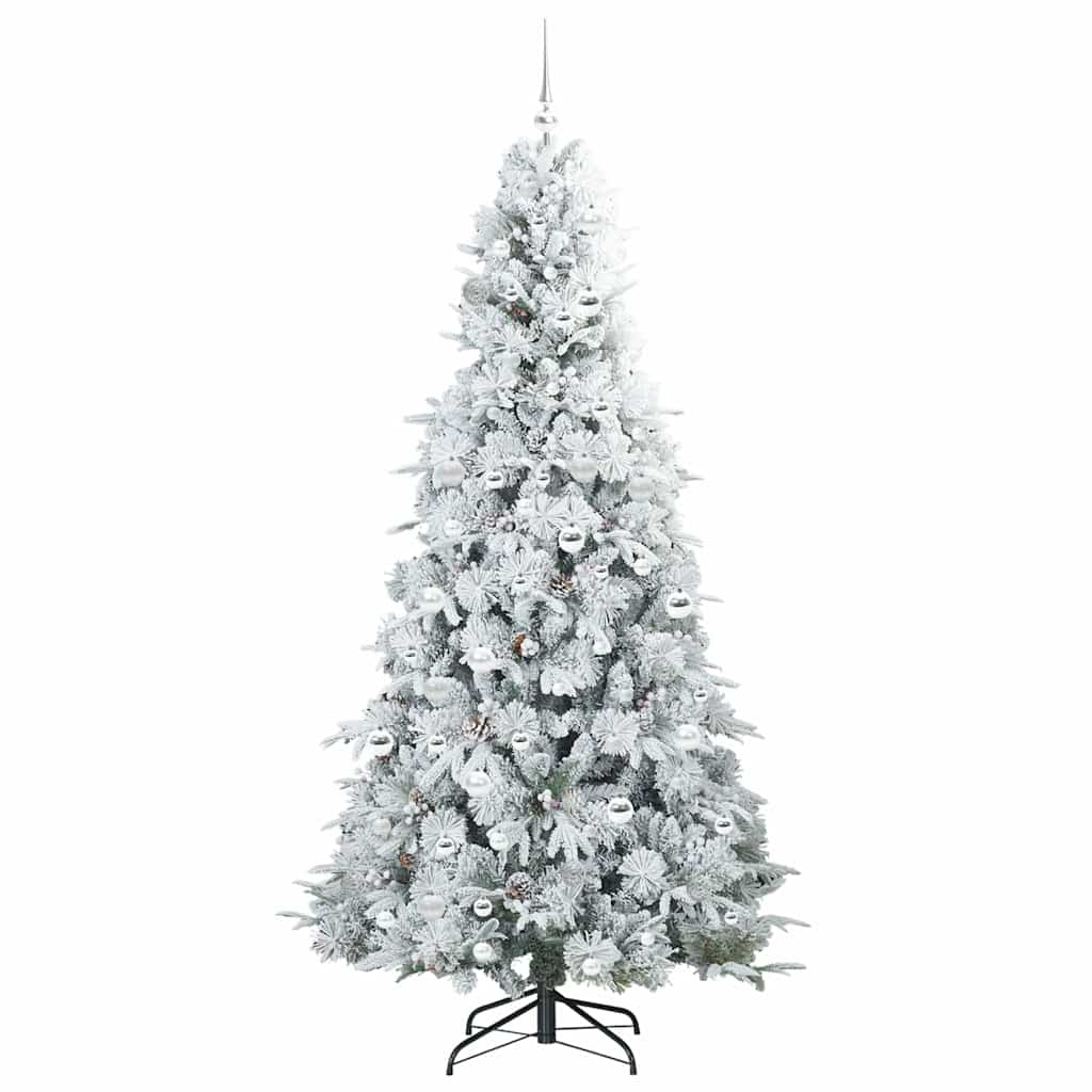 Kunstmatige Inklapbare Kerstboom Groen 210 cm PE en PVC