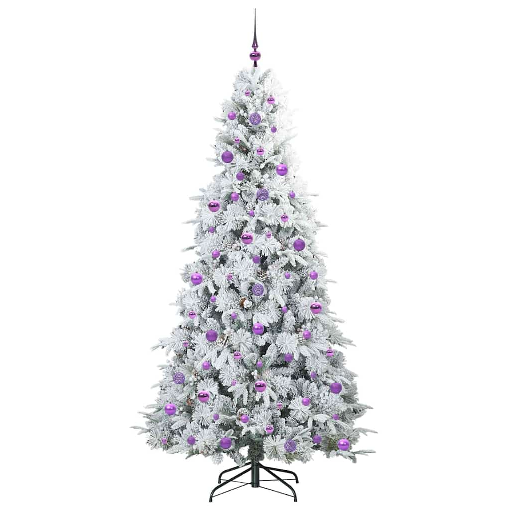 Kunstmatige Inklapbare Kerstboom Groen 210 cm PE en PVC