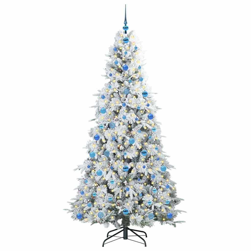 Kunstmatige Inklapbare Kerstboom Groen 210 cm PE en PVC