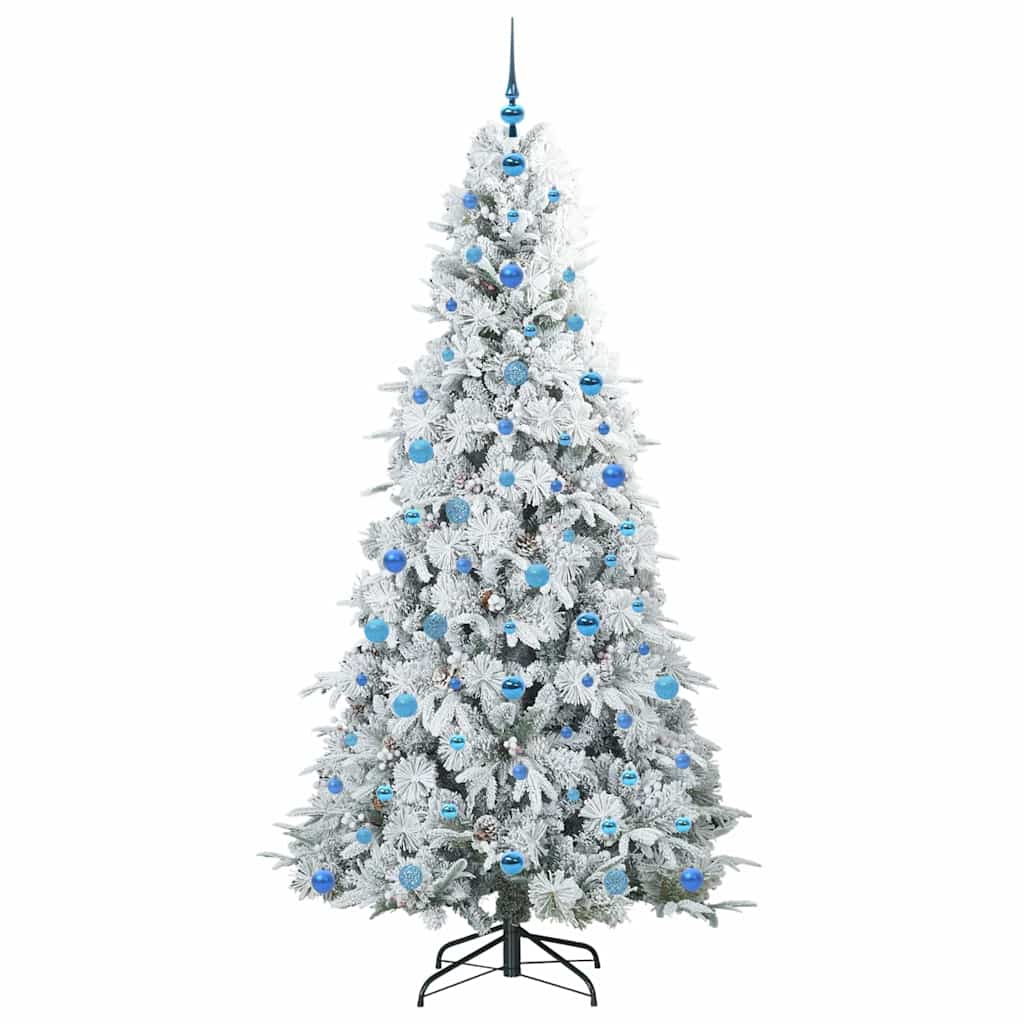 Kunstmatige Inklapbare Kerstboom Groen 210 cm PE en PVC