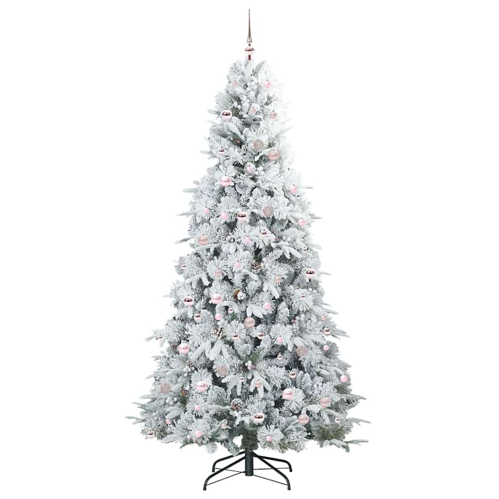 Kunstmatige Inklapbare Kerstboom Groen 240 cm PE en PVC