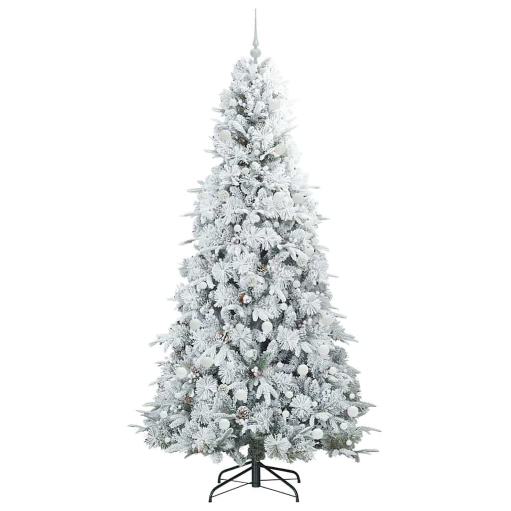 Kunstmatige Inklapbare Kerstboom Groen 240 cm PE en PVC