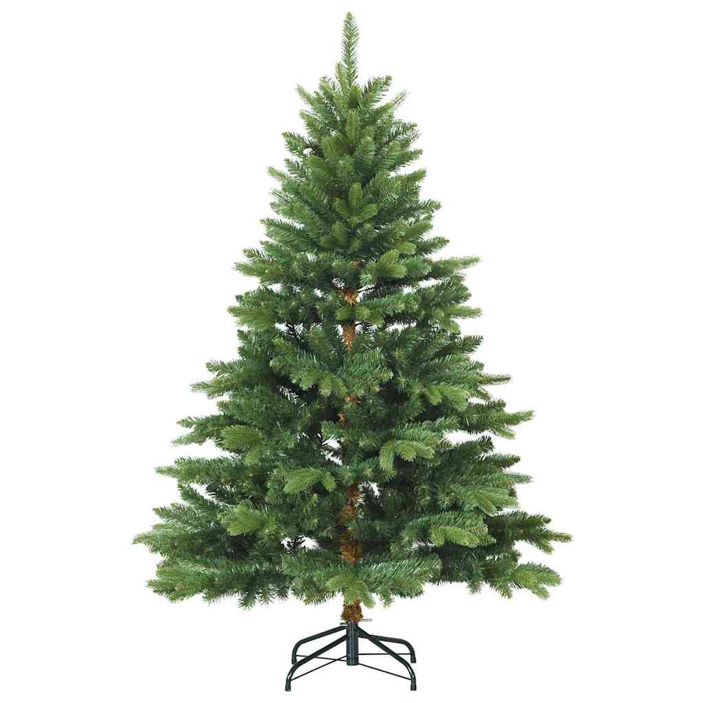 Kunstkerstboom met 150 LED met standaard Groen 120 cm PE en PVC