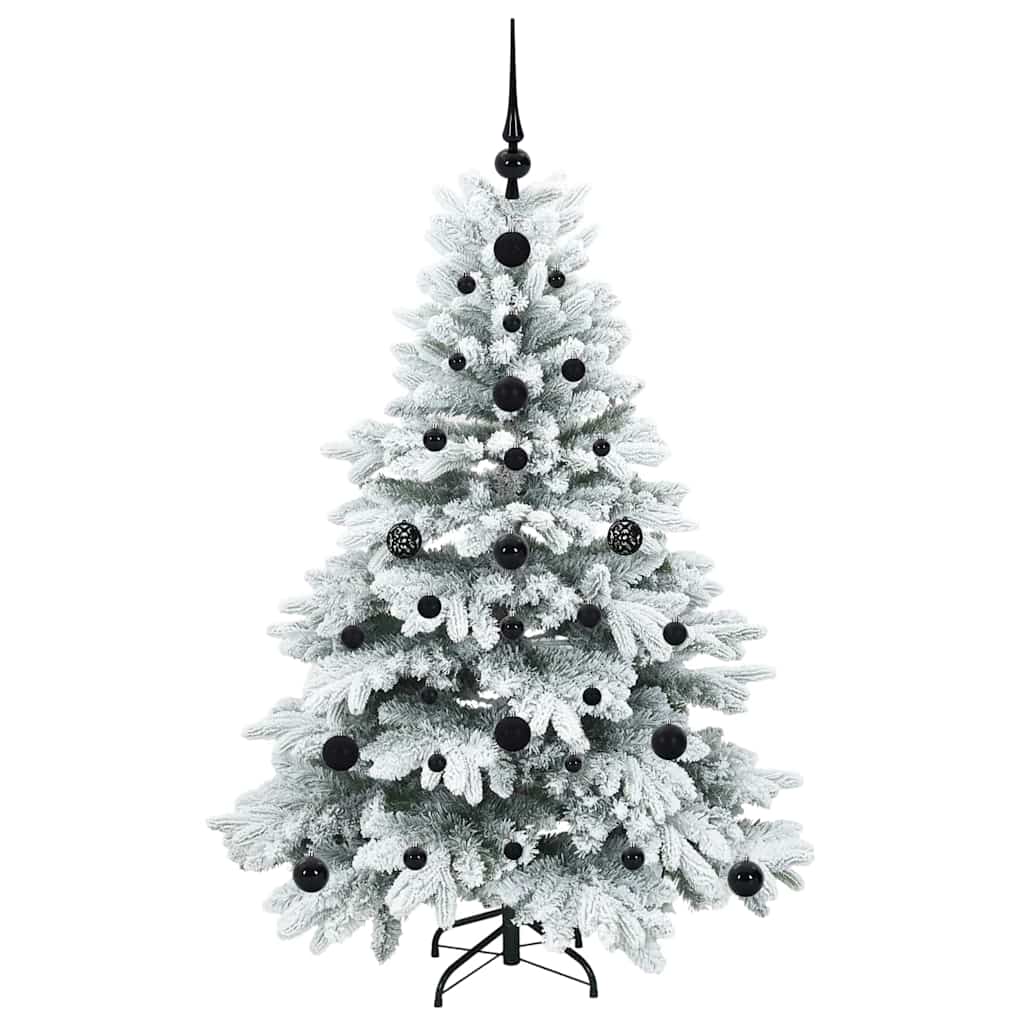 Kunstkerstboom met 150 LED met standaard Groen 120 cm PE en PVC
