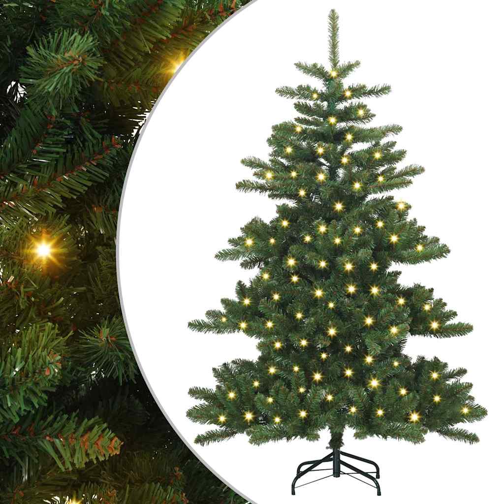 Kunstmatige Inklapbare Kerstboom met 150 LED 150 cm PVC