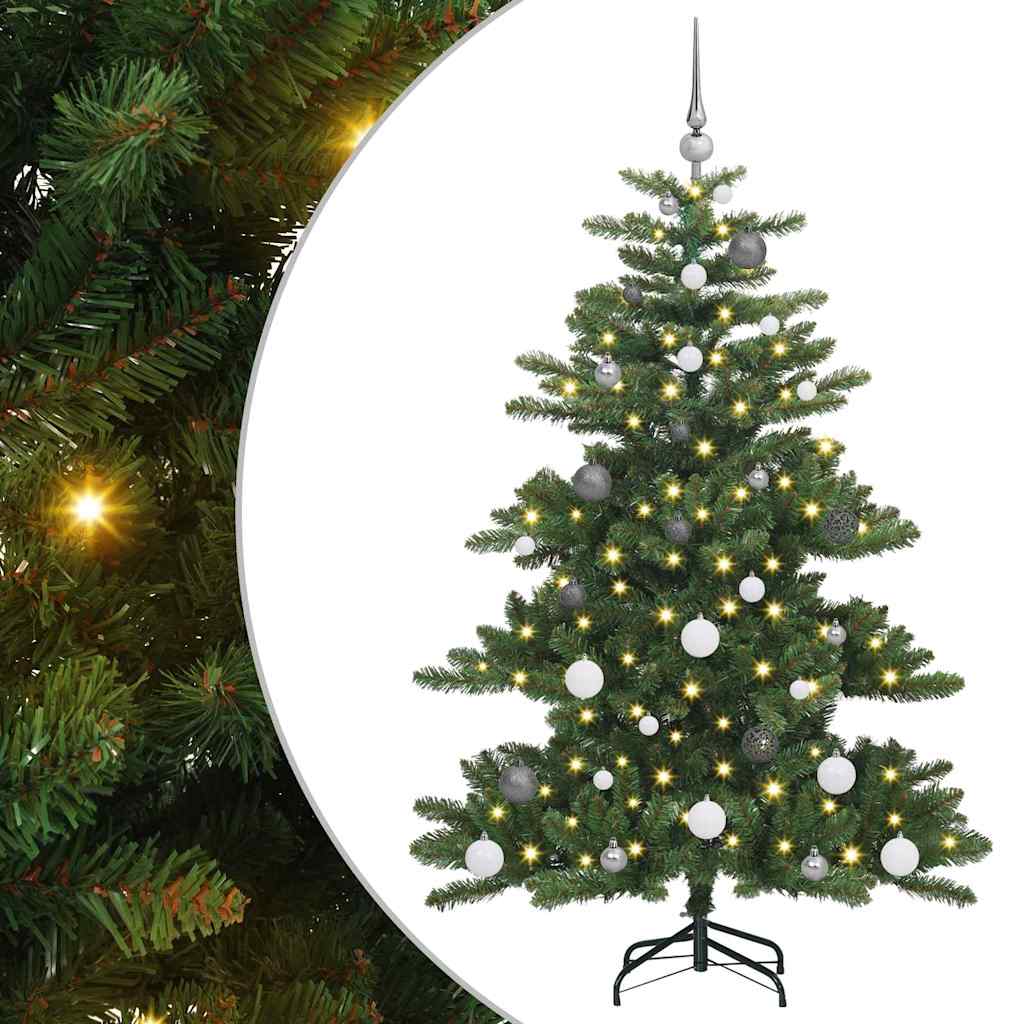 Kunstmatige Inklapbare Kerstboom met 150 LED 150 cm PVC