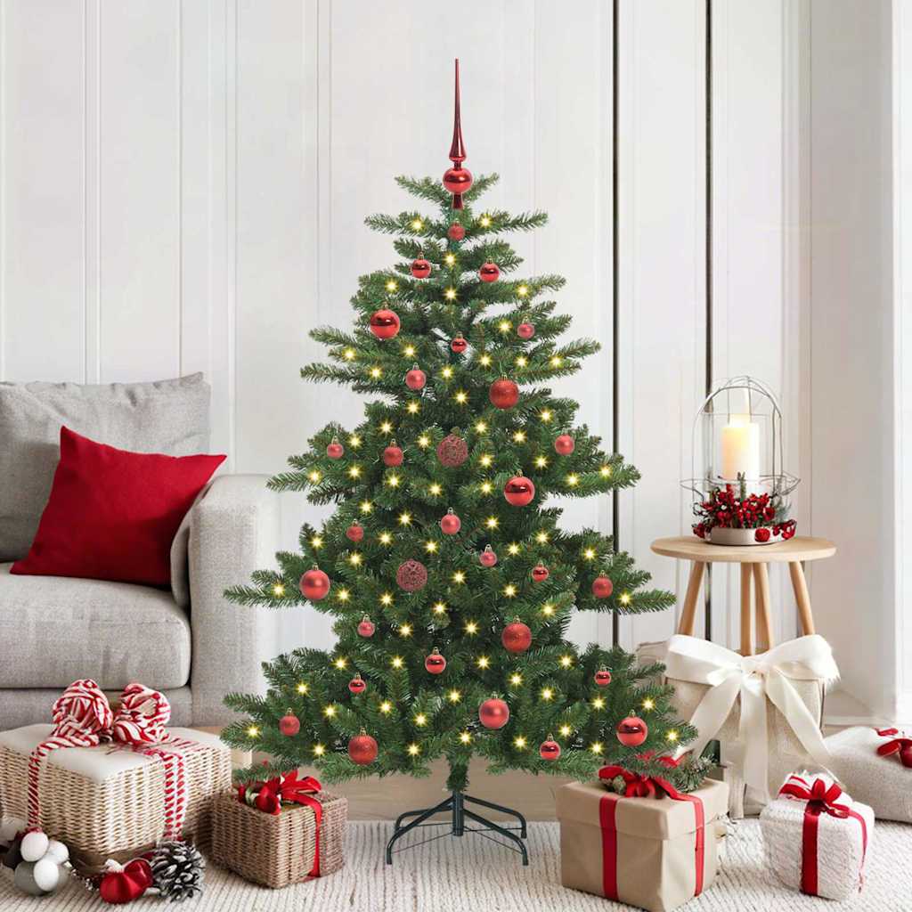 Kunstmatige Inklapbare Kerstboom met 150 LED 150 cm PVC