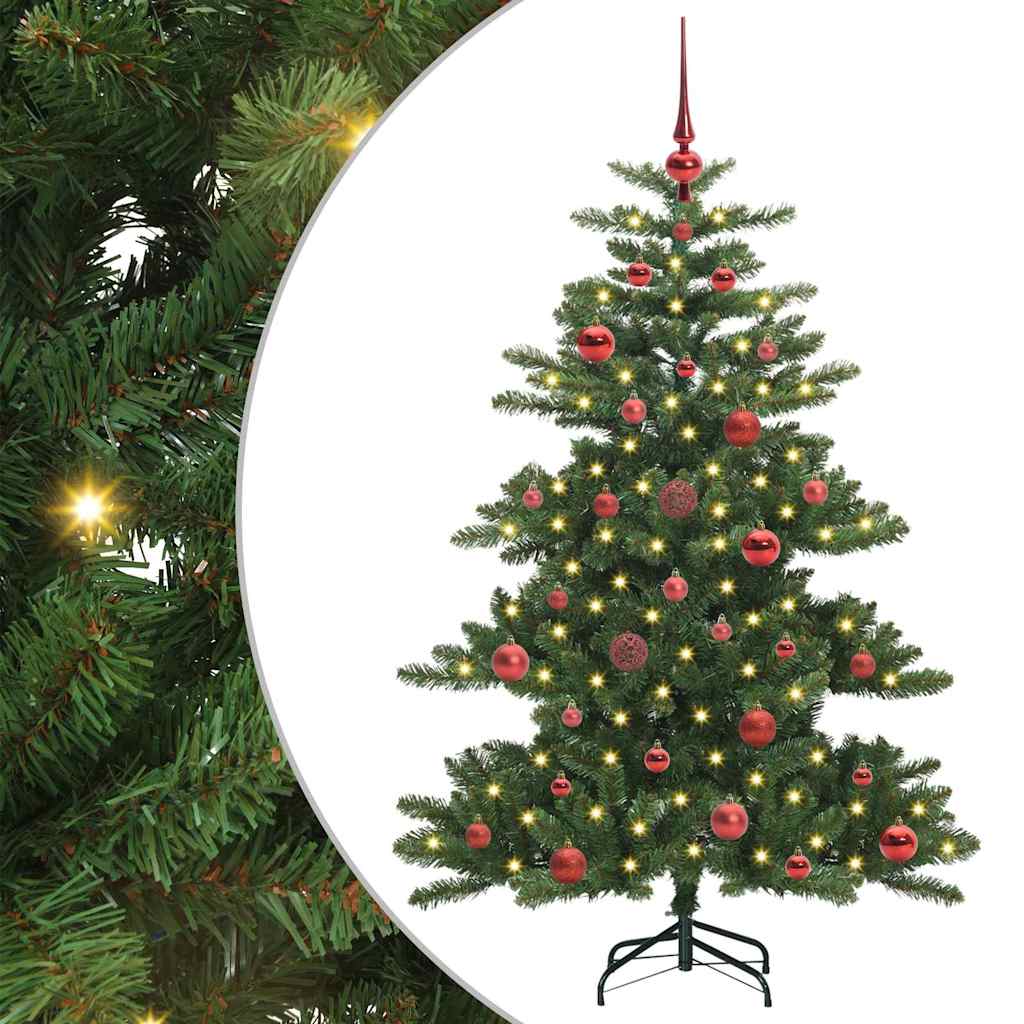 Kunstmatige Inklapbare Kerstboom met 150 LED 150 cm PVC