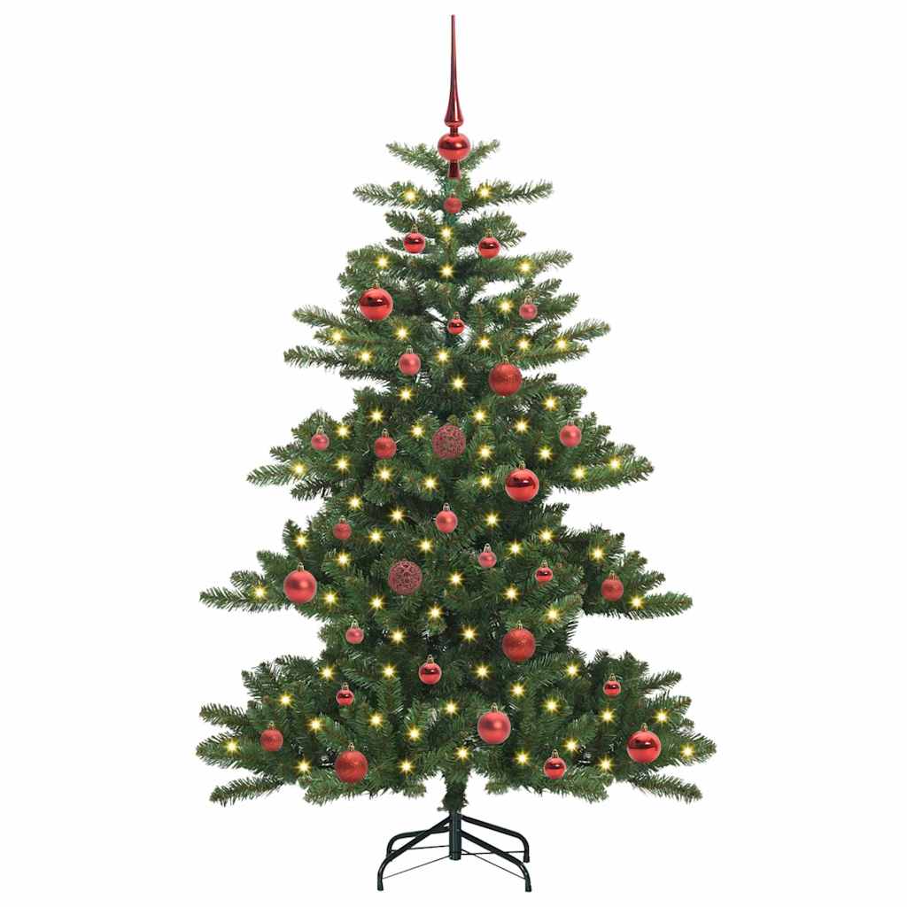 Kunstmatige Inklapbare Kerstboom met 150 LED 150 cm PVC