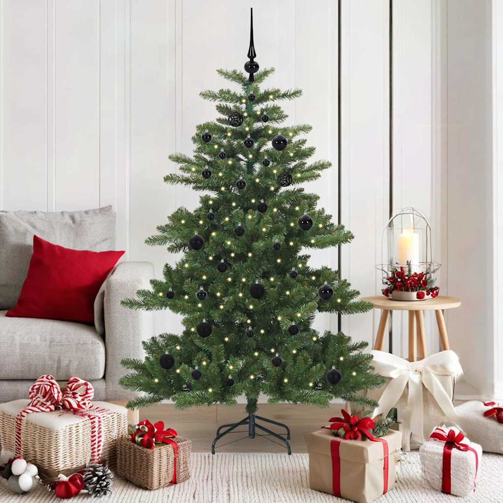 Kunstmatige Inklapbare Kerstboom met 150 LED 150 cm PVC