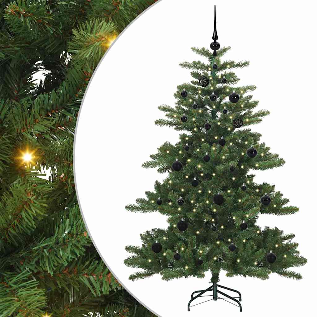 Kunstmatige Inklapbare Kerstboom met 150 LED 150 cm PVC
