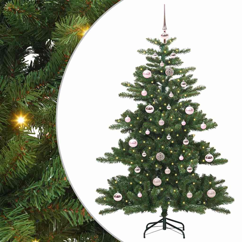 Kunstmatige Inklapbare Kerstboom met 150 LED 150 cm PVC