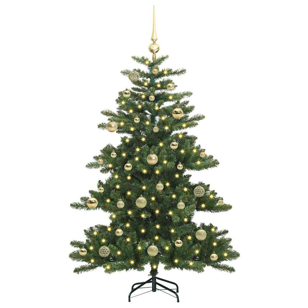 Kunstmatige Inklapbare Kerstboom met 150 LED 150 cm PVC
