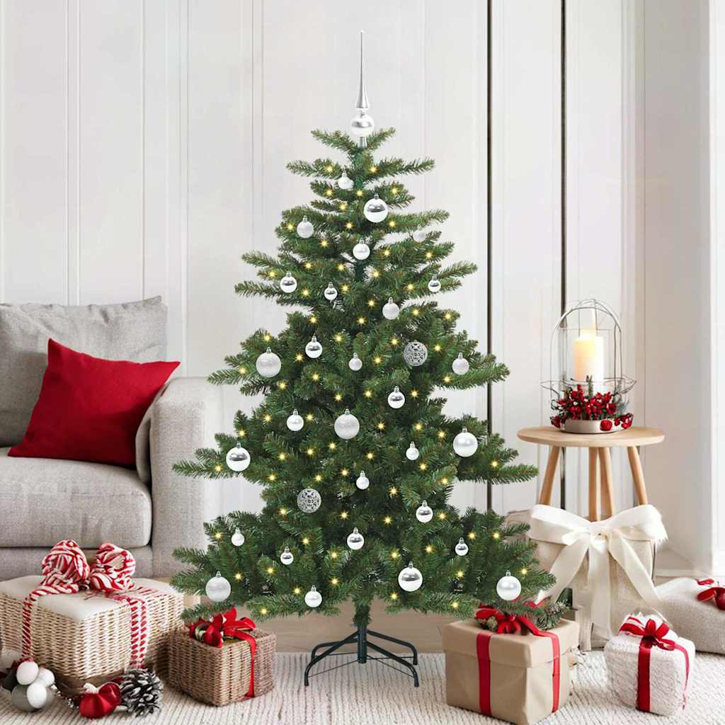 Kunstmatige Inklapbare Kerstboom met 150 LED 150 cm PVC