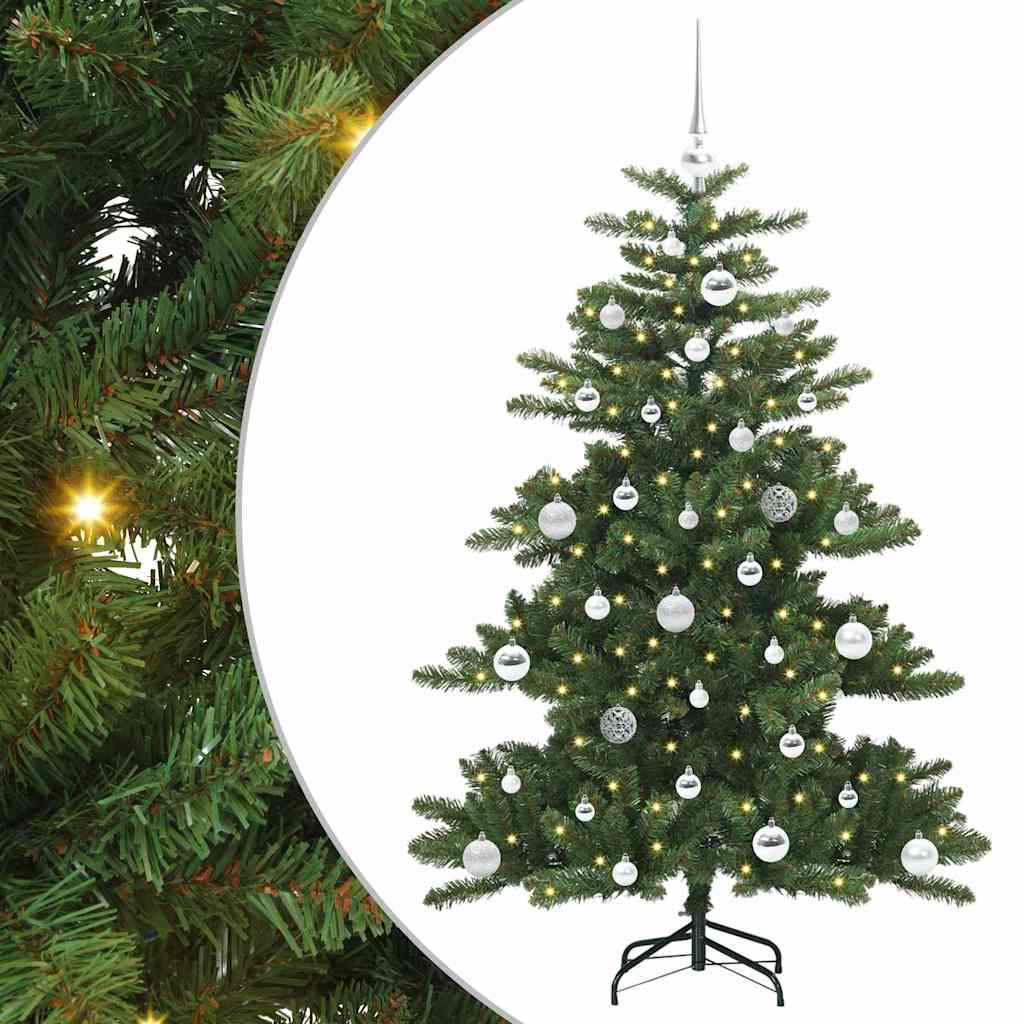 Kunstmatige Inklapbare Kerstboom met 150 LED 150 cm PVC