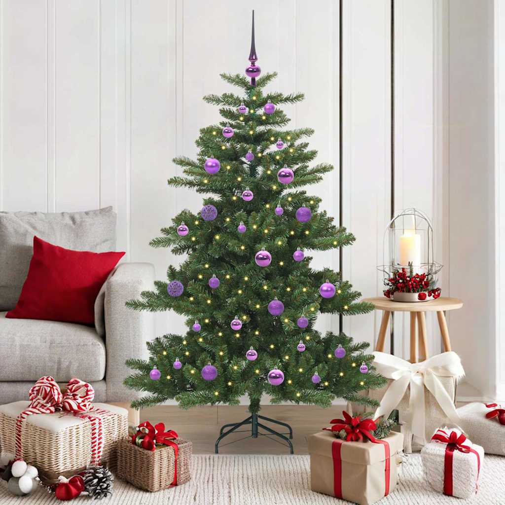 Kunstmatige Inklapbare Kerstboom met 150 LED 150 cm PVC