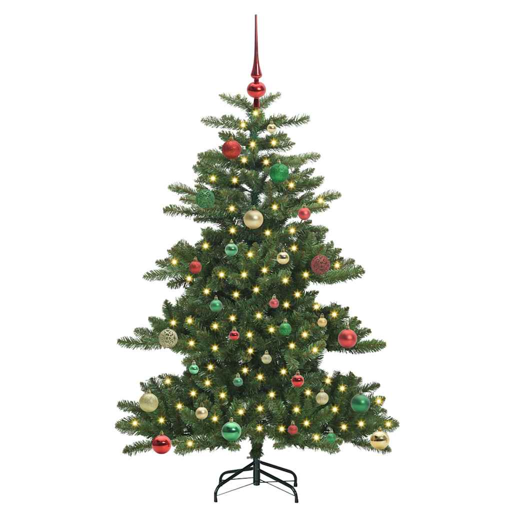 Kunstmatige Inklapbare Kerstboom met 150 LED 150 cm PVC