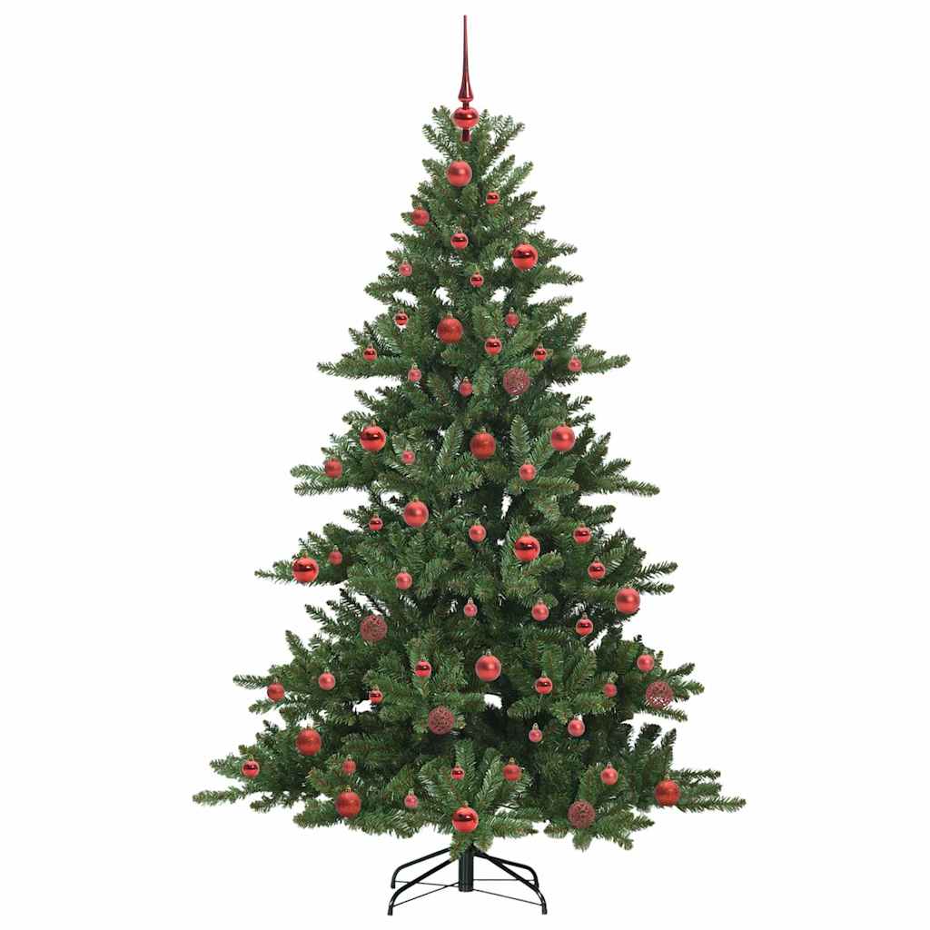 Kunstmatige Inklapbare Kerstboom met 300 LED 180 cm PVC
