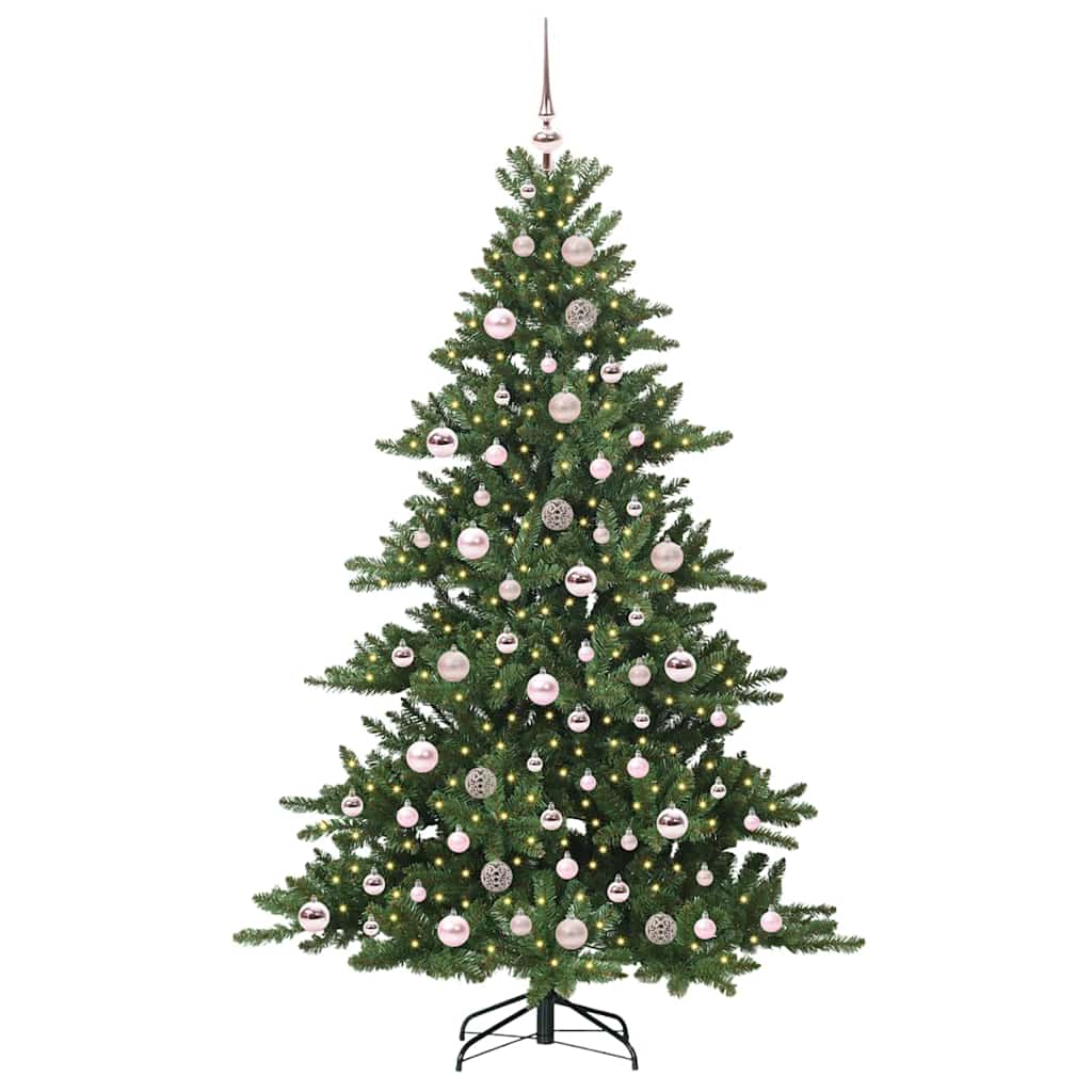 Kunstmatige Inklapbare Kerstboom met 300 LED 180 cm PVC