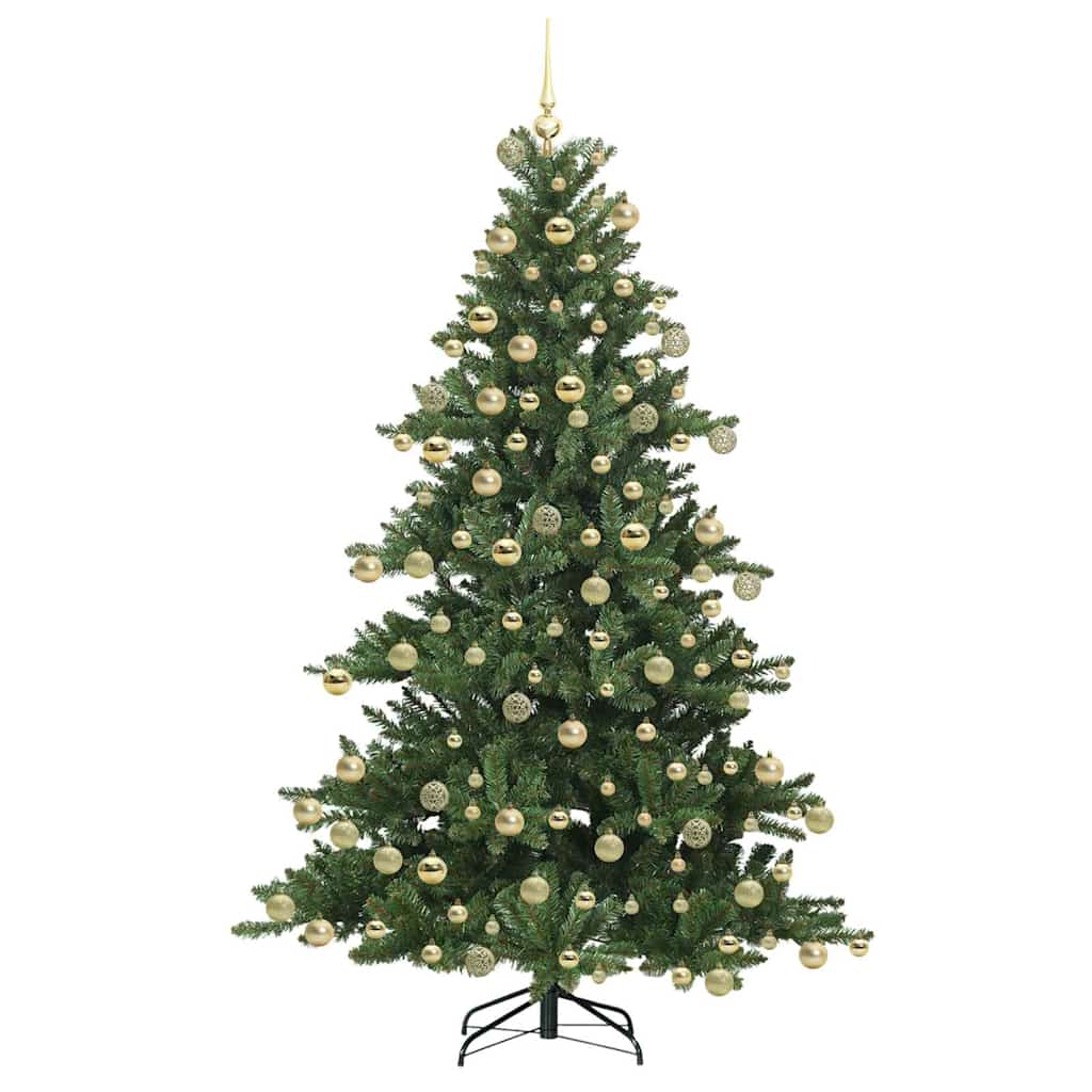 Kunstmatige Inklapbare Kerstboom met 300 LED 180 cm PVC