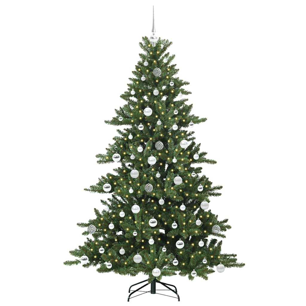 Kunstmatige Inklapbare Kerstboom met 300 LED 180 cm PVC
