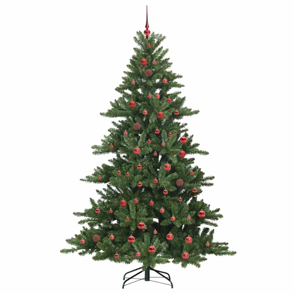 Kunstmatige Inklapbare Kerstboom met 300 LED 210 cm PVC
