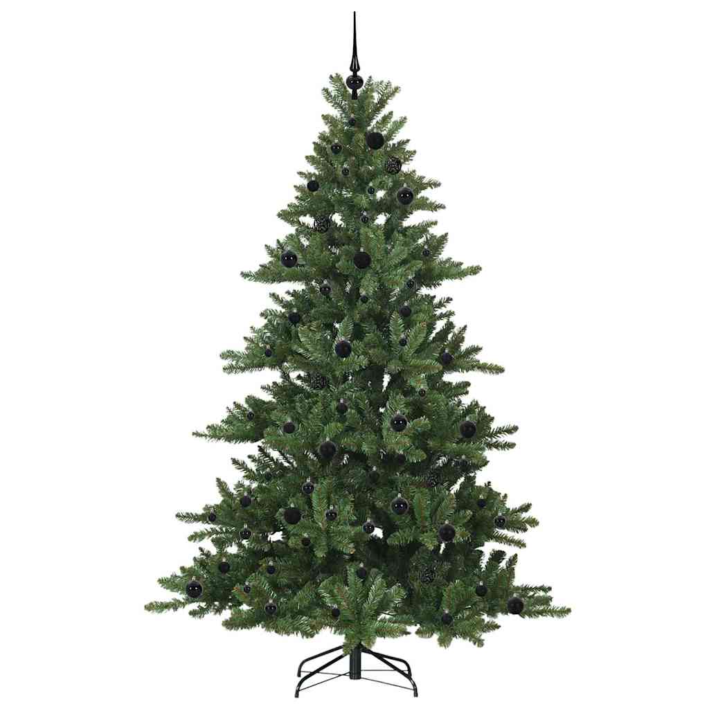 Kunstmatige Inklapbare Kerstboom met 300 LED 210 cm PVC