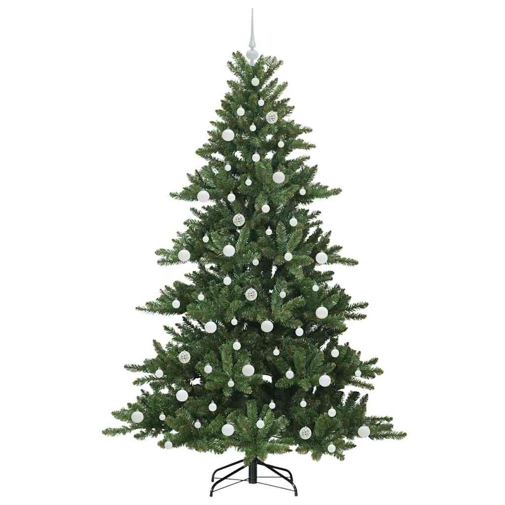Kunstmatige Inklapbare Kerstboom met 300 LED 210 cm PVC
