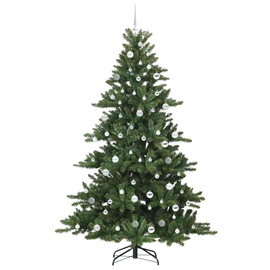 Kunstmatige Inklapbare Kerstboom met 300 LED 210 cm PVC