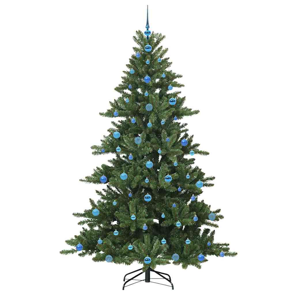 Kunstmatige Inklapbare Kerstboom met 300 LED 210 cm PVC