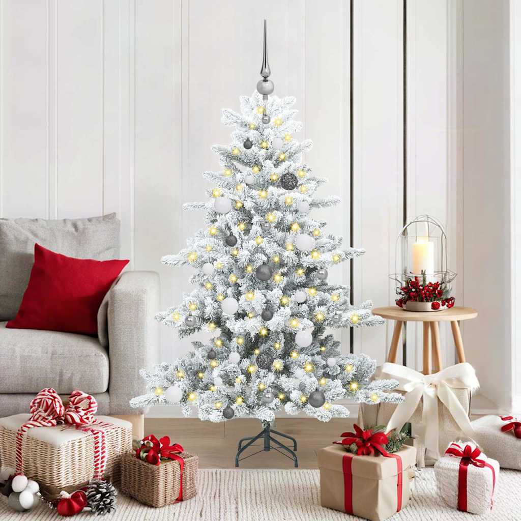 Kunstmatige Inklapbare Kerstboom met 150 LED 150 cm PVC