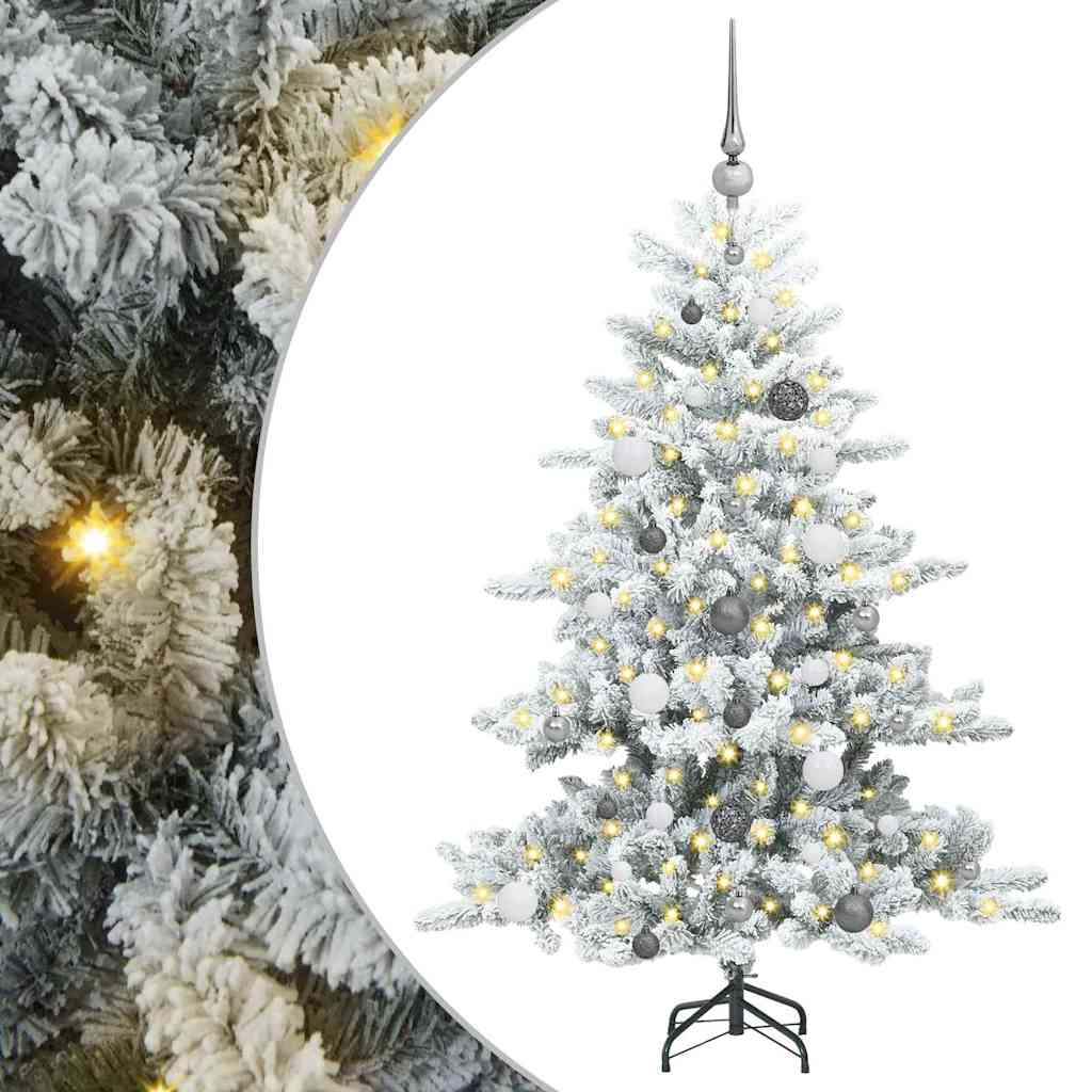 Kunstmatige Inklapbare Kerstboom met 150 LED 150 cm PVC
