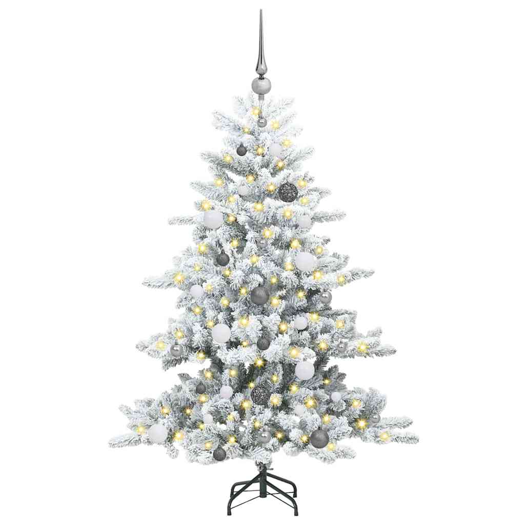 Kunstmatige Inklapbare Kerstboom met 150 LED 150 cm PVC
