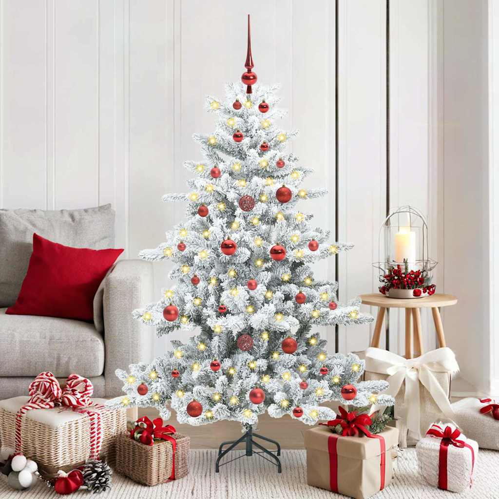 Kunstmatige Inklapbare Kerstboom met 150 LED 150 cm PVC