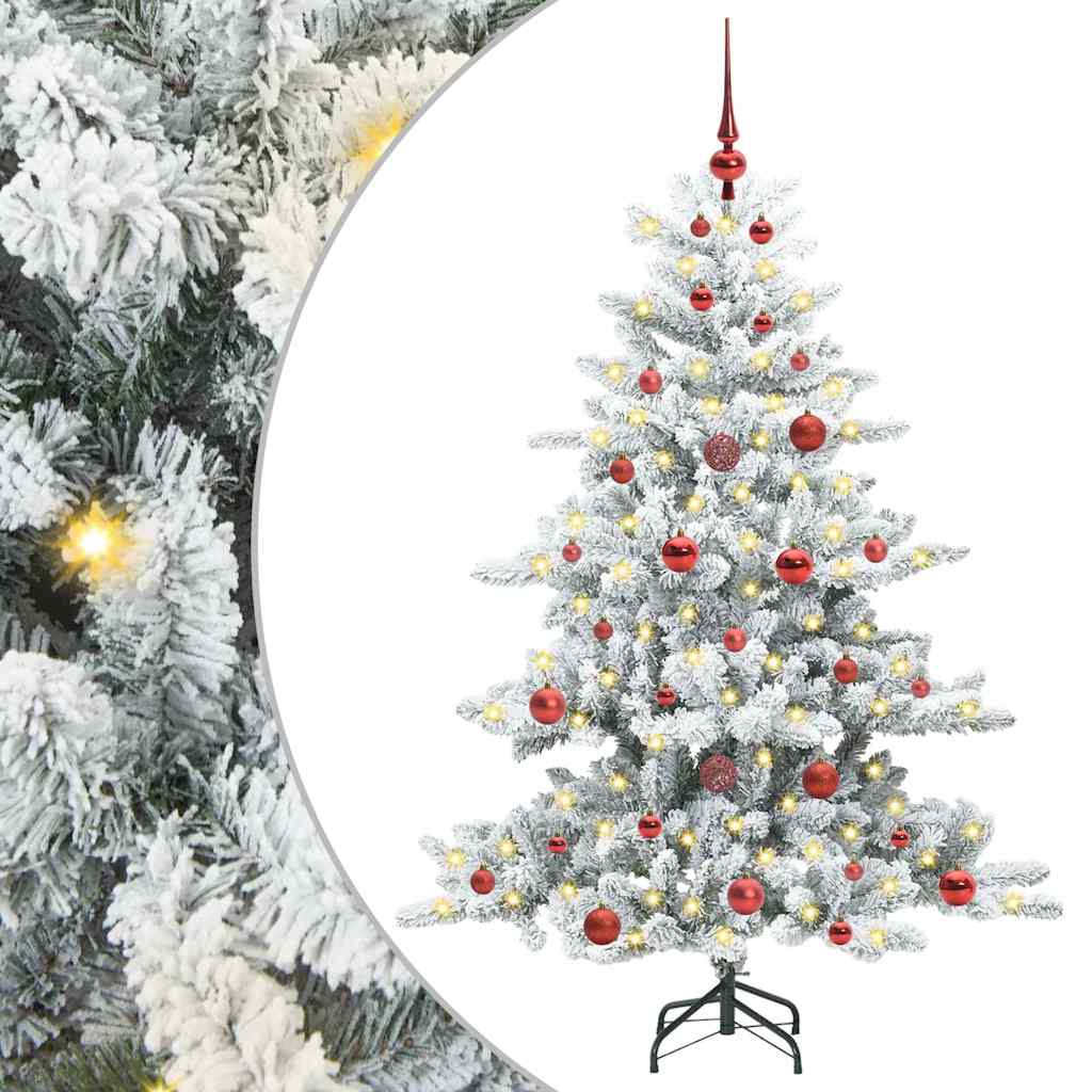 Kunstmatige Inklapbare Kerstboom met 150 LED 150 cm PVC
