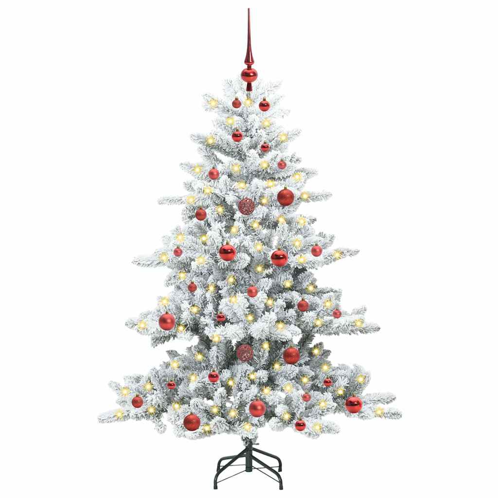 Kunstmatige Inklapbare Kerstboom met 150 LED 150 cm PVC