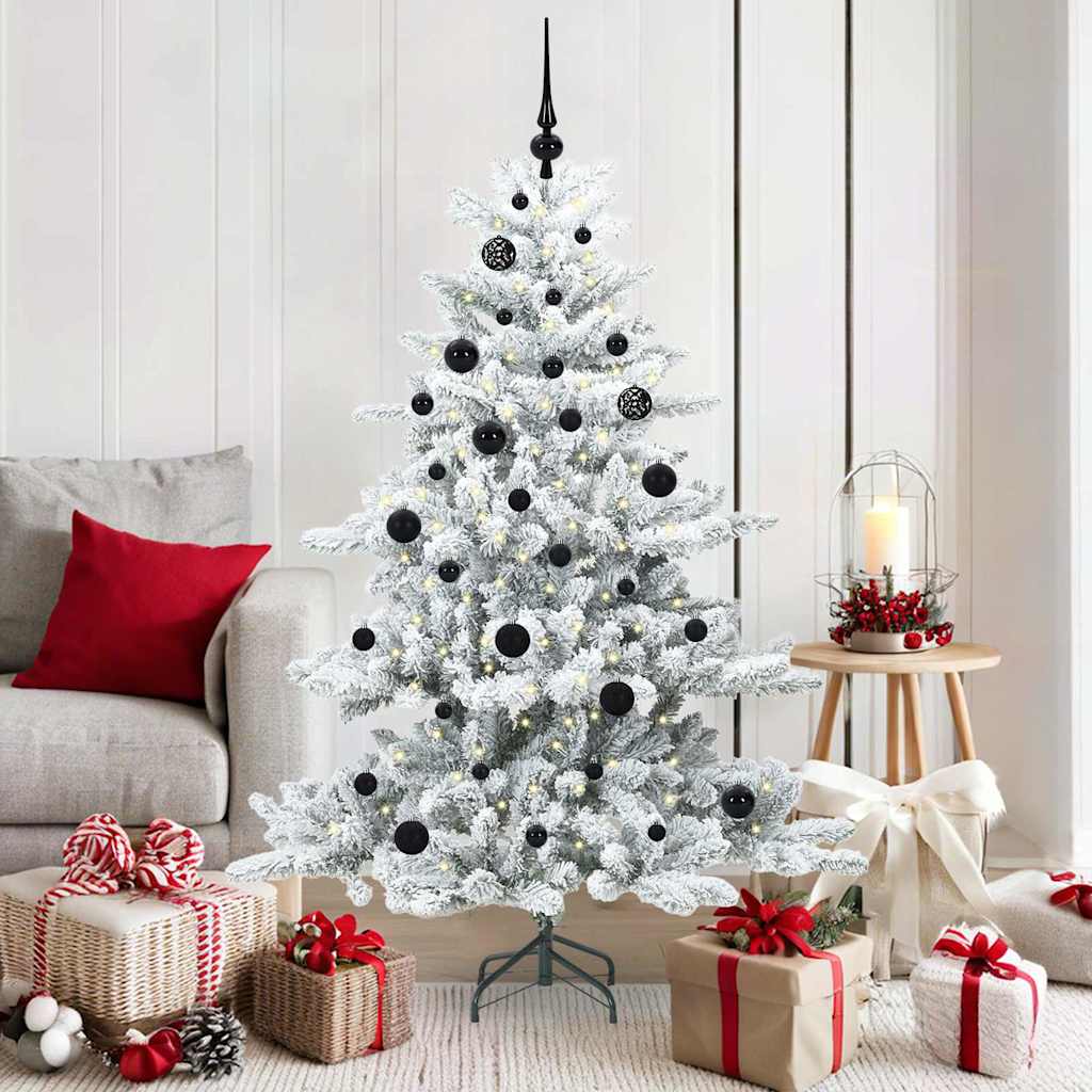 Kunstmatige Inklapbare Kerstboom met 150 LED 150 cm PVC