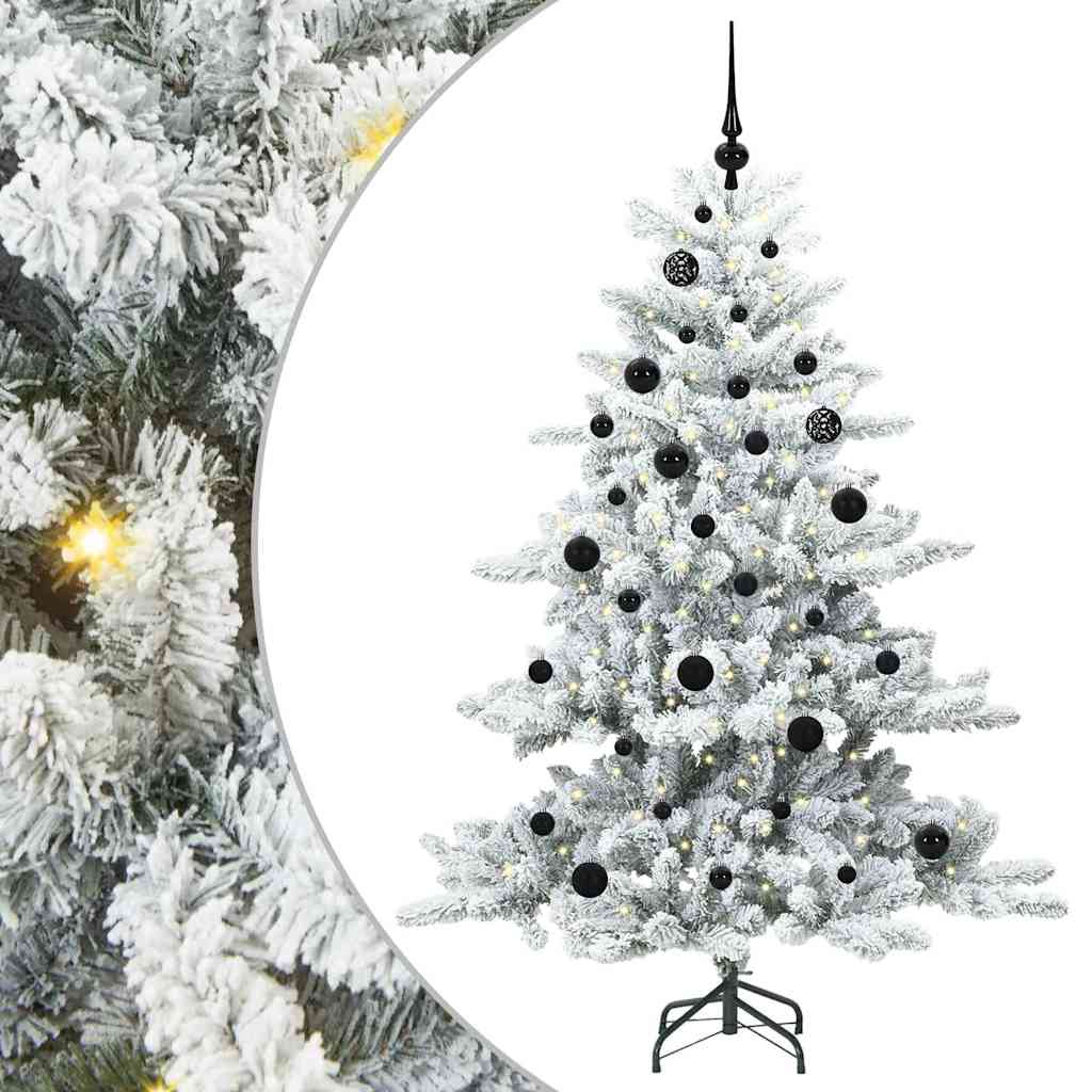 Kunstmatige Inklapbare Kerstboom met 150 LED 150 cm PVC