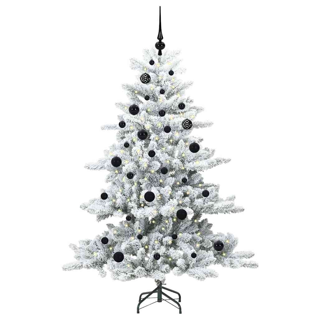Kunstmatige Inklapbare Kerstboom met 150 LED 150 cm PVC
