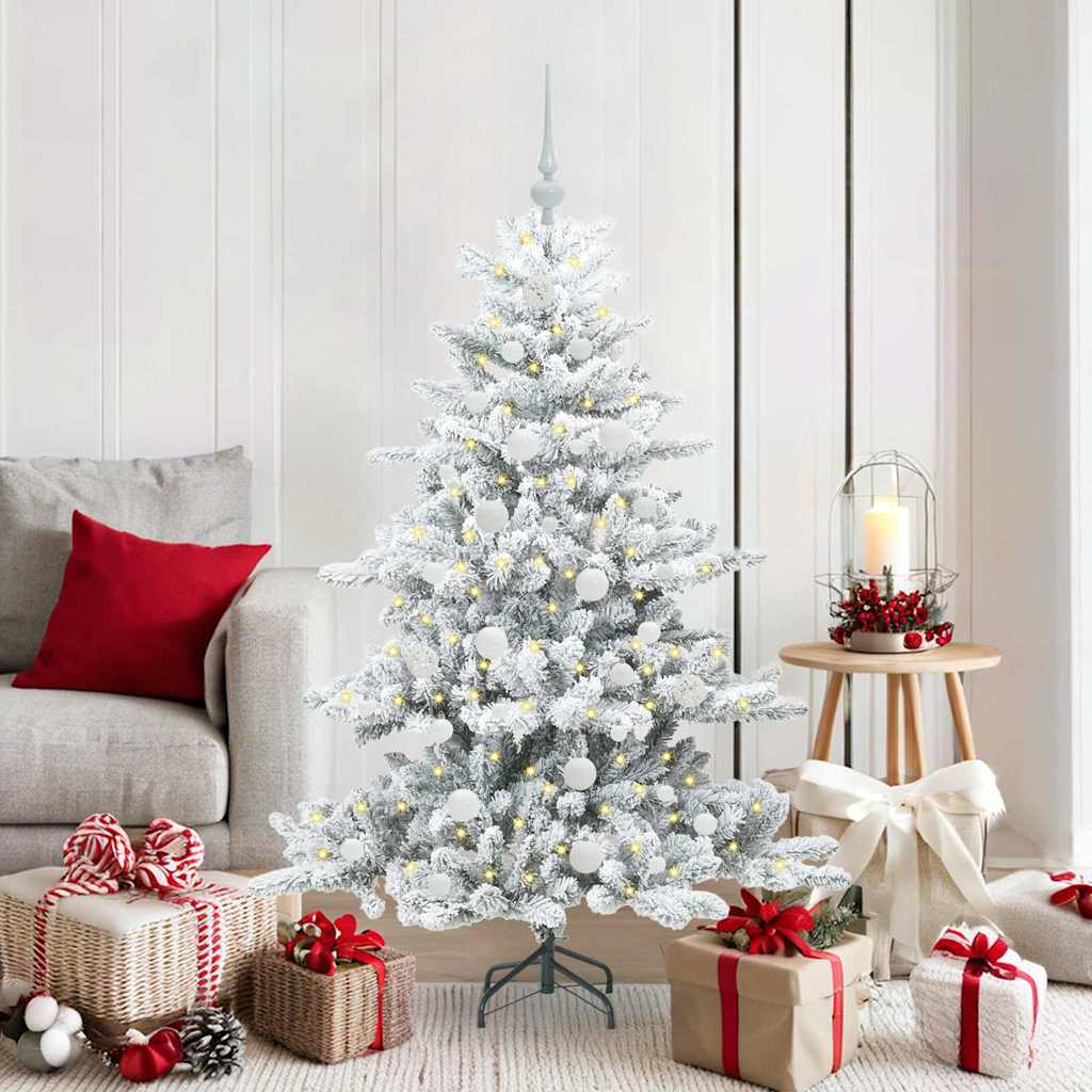 Kunstmatige Inklapbare Kerstboom met 150 LED 150 cm PVC