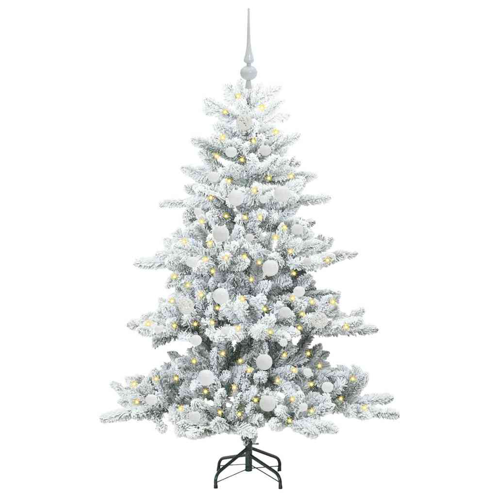 Kunstmatige Inklapbare Kerstboom met 150 LED 150 cm PVC