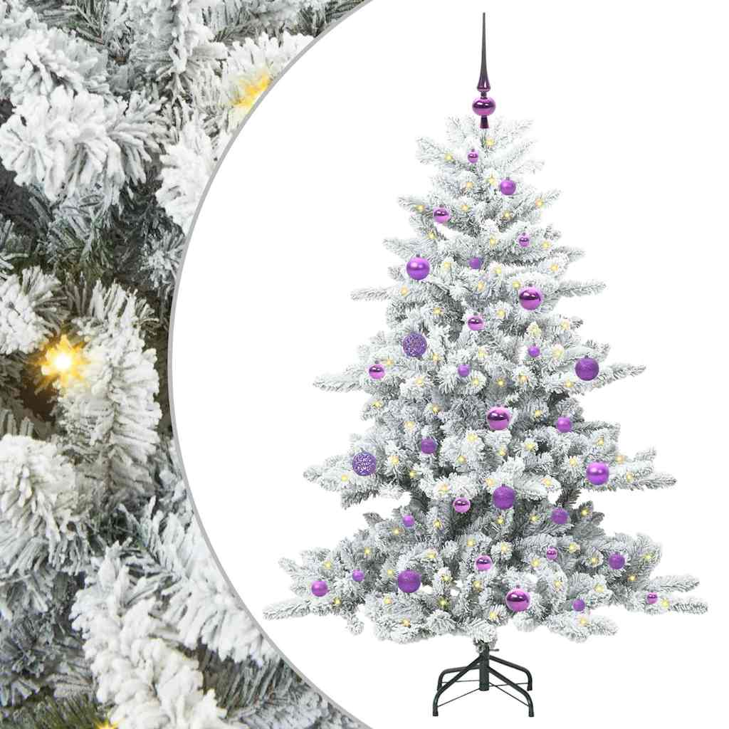 Kunstmatige Inklapbare Kerstboom met 150 LED 150 cm PVC