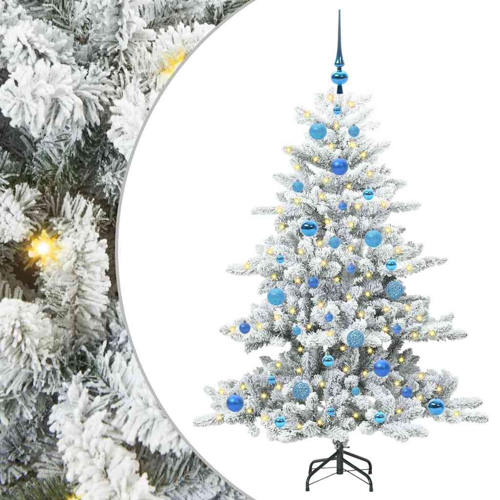 Kunstmatige Inklapbare Kerstboom met 150 LED 150 cm PVC