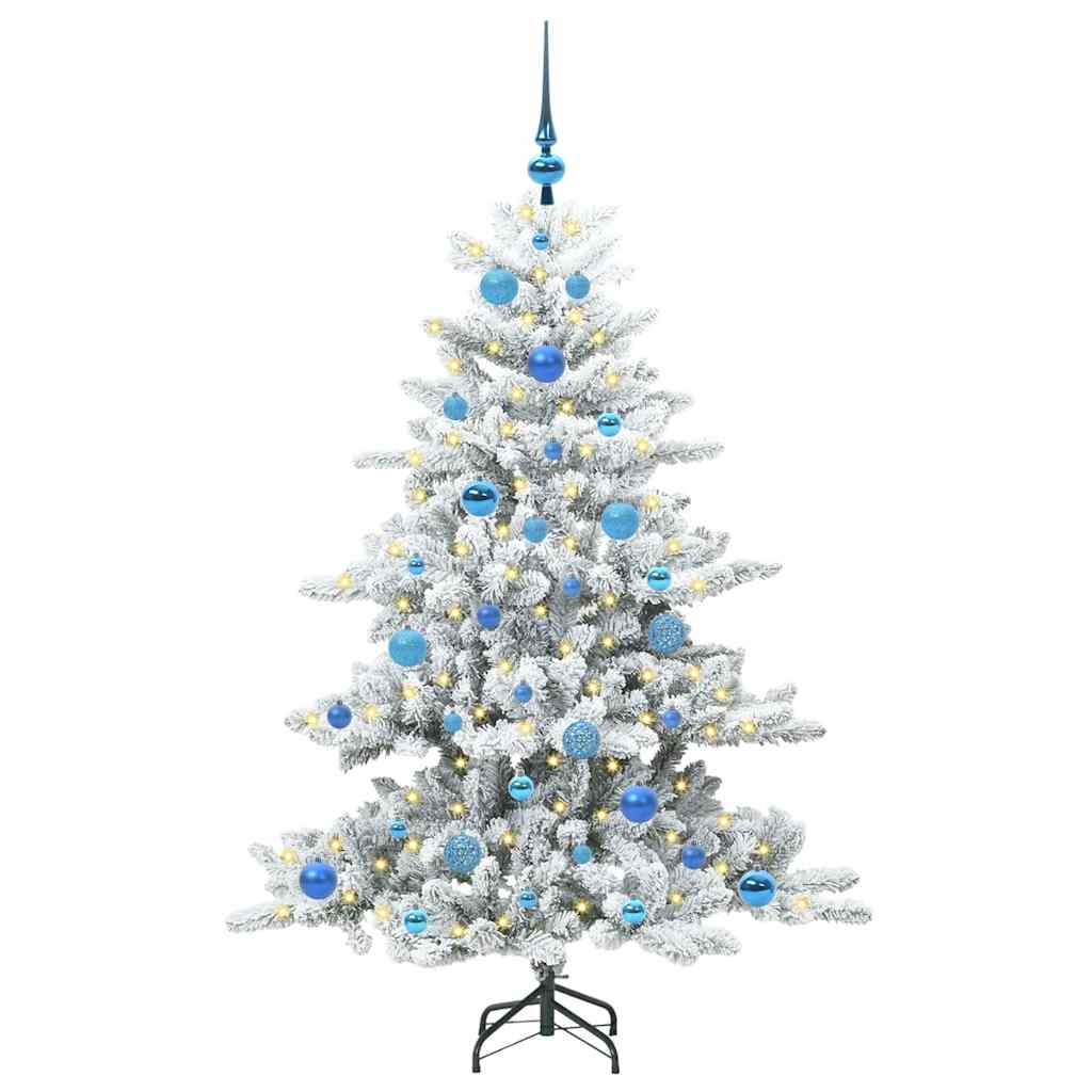 Kunstmatige Inklapbare Kerstboom met 150 LED 150 cm PVC