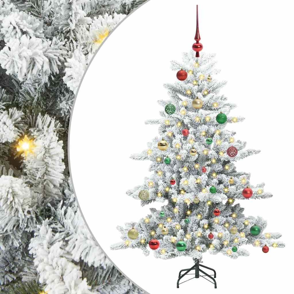 Kunstmatige Inklapbare Kerstboom met 150 LED 150 cm PVC
